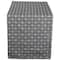 Black and White Triangle Table Runner 14" x 108"